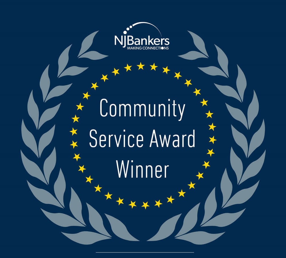 NJ Bankers Community Service Award Winner