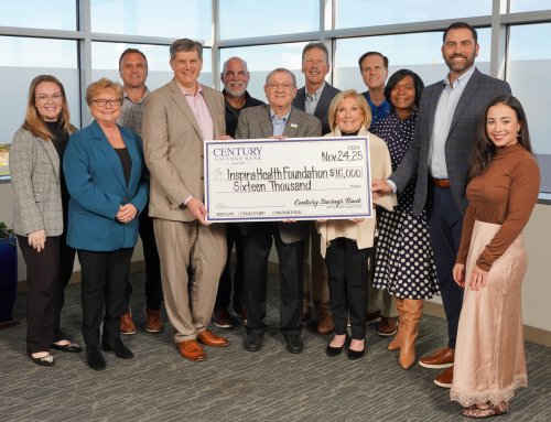Century Savings Bank Celebrates 160 Years with Gift to Inspira Health Foundation
